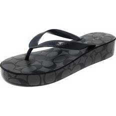 Coach Women Flip-Flops Coach Women's Lynn Flip Flops Black, us_footwear_size_system, adult, women, numeric, medium, numeric_9