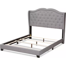 Baxton Studio Queen Bed Frames Baxton Studio Aden Queen