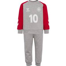 Hummel Grey Melange DBU Gameday Sweatsæt