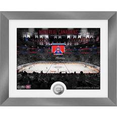 Highland Mint Montreal Canadiens 13'' x 16'' Art Deco Silver Coin Photo