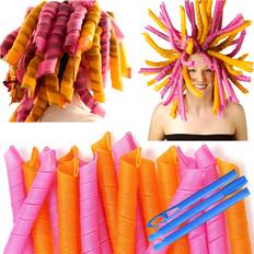 Diva Pcs Spiral Hair Curlers Magic No Heat Hair Curls