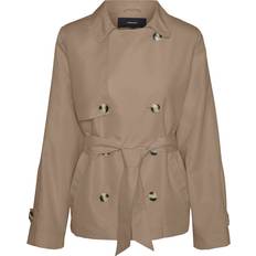 Vero Moda Zoa Jacket - Brown/Silver Mink