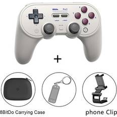 Game Controllers HCSC Case Set GB Bluetooth Gamepad Control for Switch PC macOS Android Steam Raspberry Pi