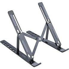 Tooq tqlrs0035-al-g – riser stand for laptops, tablets, mobile phones and books, Dark grey