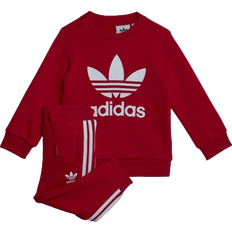 Adidas Infant Crew Sweatshirt Set - Better Scarlet