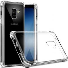 ExpressVaruhuset Samsung A8 2018 Stöttåligt Skal med Förstärkta Hörn