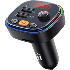 FM Transmitters Chronus Car FM Transmitter 5.0 Wireless in-Car