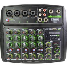 Cobra 6 Channel Mixer with Bluetooth, USB and Echo