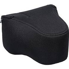 JJC Neoprene Camera Case Pouch Bag for Fujifilm Fuji XT3 XT3 XT2 XT2 Nikon Z7 Z7 II Z6 Z6 II D3500 D5600 D5500 Can R10 200D 100D 800D 750D 700D Sony A7IV