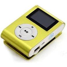 Media Players HOD Electronics Usbclip Mp3 Player Lcdscreen Support 32Gb Micro Sd Tf Card Golden Brown