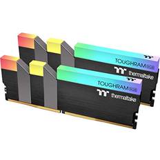 Thermaltake TOUGHRAM RGB DDR4 kit 16 Go: 2 x 8 Go DIMM 288 broches 4400 MHz PC4-35200 CL19 1.45 V mémoire sans tampon non ECC noir