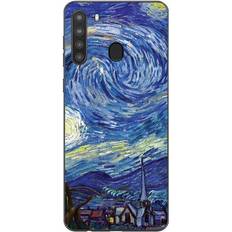 MightySkins SAGA21-Starry Night for Samsung Galaxy A21 Starry Night