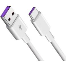 Keshen 4PC USB Cable Fast Charging Phone 5A Type-C High Speed Data Cables for Samsung Huawei white