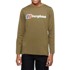 T-shirts Berghaus Junior Logo Long Sleeve T-shirt - Green