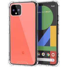 Google Pixel 4 XL Mobilskal ExpressVaruhuset Pixel 4 XL Stöttåligt Skal Förstärkta Hörn