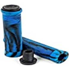 Slamm Poignée trottinette Freestyle Pro Swirl Bar Grips Blue