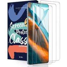 Samsung Galaxy A51 Screen Protectors MCL SCL Screen Protector Compatible with Samsung Galaxy A51 A52 Screen Protector Samsung A51 A52 Tempered Glass Film [3-Pack] [2.5D Rounded Edge