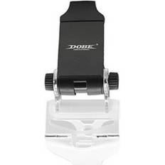 Keshen Mobile Phone Gaming Holder Clamp Handle Bracket for PS4 DualShock 4 Game Controller Gamepad Adjustable Clip black