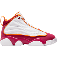 Polyurethane Basketball Shoes Children's Shoes Nike Jordan Pro Strong PS - Cardinal Red/Vivid Orange/White