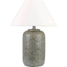Linne Bordslampor Beliani Mussel Grey/White Bordslampa 47cm