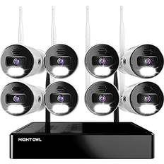 Surveillance Cameras Night Owl Bluetooth Security Camera System with 1TB