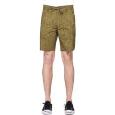 Brixton Prospect Service Shorts W36 - Green/Beige