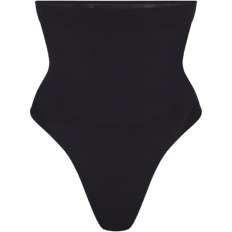 SKIMS Seamless Sculpt High Waisted Thong - Onyx