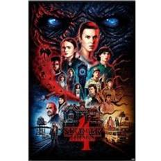 Stranger Things Vecna Black Poster