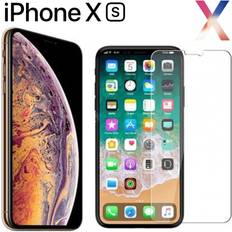 Screen Protectors IWill Front Only Anti-scratch 4H PET film screen protector Apple iPhone Xs Front and Back