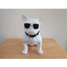 AVM White Wireless Bluetooth Puppy Stereo Speaker/Subwoofer