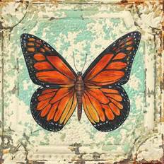 Orange Diamond Paintings Fiyo 5D DIY Diamond Orange Butterfly Cross Stitch Diamond Embroidery Mosaic Diamond Home Decor