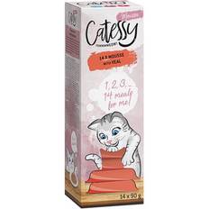 Catessy Mousse Portionsformar 56 x 90 g Med Kalv