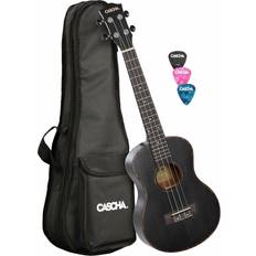 Cascha HH 2305L Tenor Ukulele Black