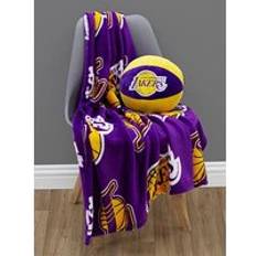 Very NBA LA Fleece Throw Blankets Multicolour