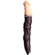 Double Dildo, Thrusting Dildo, Female Sex Toys, Dog Cock Dildo 'Dual Harmony' Exquisite Platinum Silicone Craftsmanship, Horse & Wolf Themed Ends for Fantasy Fulfillment