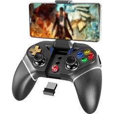 Game Controllers Ipega Wireless 5.0 2.4G Gamepad Controller with 6 Inch Telescopic For iphone 14/13/12/11 for Android Smart Phone/Tablet Android 6.0/IOS 13.0MFI and above ps4/N-Switch PC Smart TV