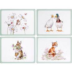 Royal Worcester Wrendale ‘Wildflowers’ Animals Place Mat