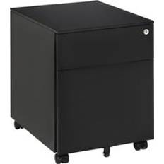 Vinsetto Vertical File Steel Lockable Storage Cabinet