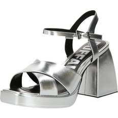 Buffalo Heels & Pumps Buffalo Pumps & High Heels Bella Cross silver Pumps & High Heels for ladies