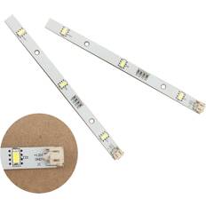 2x Led Strip Light For Rongsheng Hisense Logik Fridge Freezers Mddz-162a 1629348