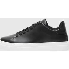 Selected David Chunky Leather Sneakers - Black