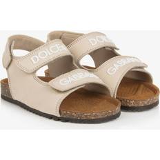 Dolce & Gabbana Nubuck Sandals Beige