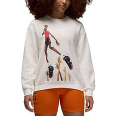 Jordan Women Clothing Jordan Fleece Crewneck Sail