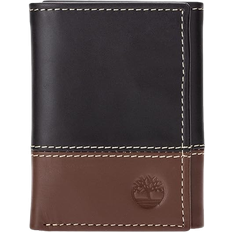 Trifold Wallet - Black/Brown