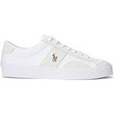 43 ½ - Dame Joggesko Polo Ralph Lauren Sayer Canvas - White