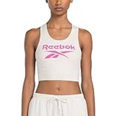 Chrome - Women Clothing Reebok Identity Bralette Dames - Crème/Roze