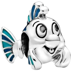 Disney pandora Pandora Disney Flounder Charm - Silver/Blue