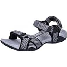 CMP Men Slippers & Sandals CMP Herren Hamal Hiking Sport Sandale, Grau Schwarz