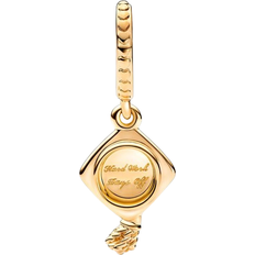 Pandora Graduation Cap Dangle Charm - Gold