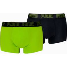 Underbukser Puma Men's Trunks Pack, Cyber Yellow/Peacoat, XL, Clothing